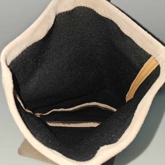 Aquatalia Mire Over The Knee Boot Womens 10 Taupe Suede Waterproof Tall Pull On - Picture 10 of 14